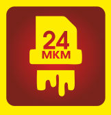 Матовый ламинат 24 мкм